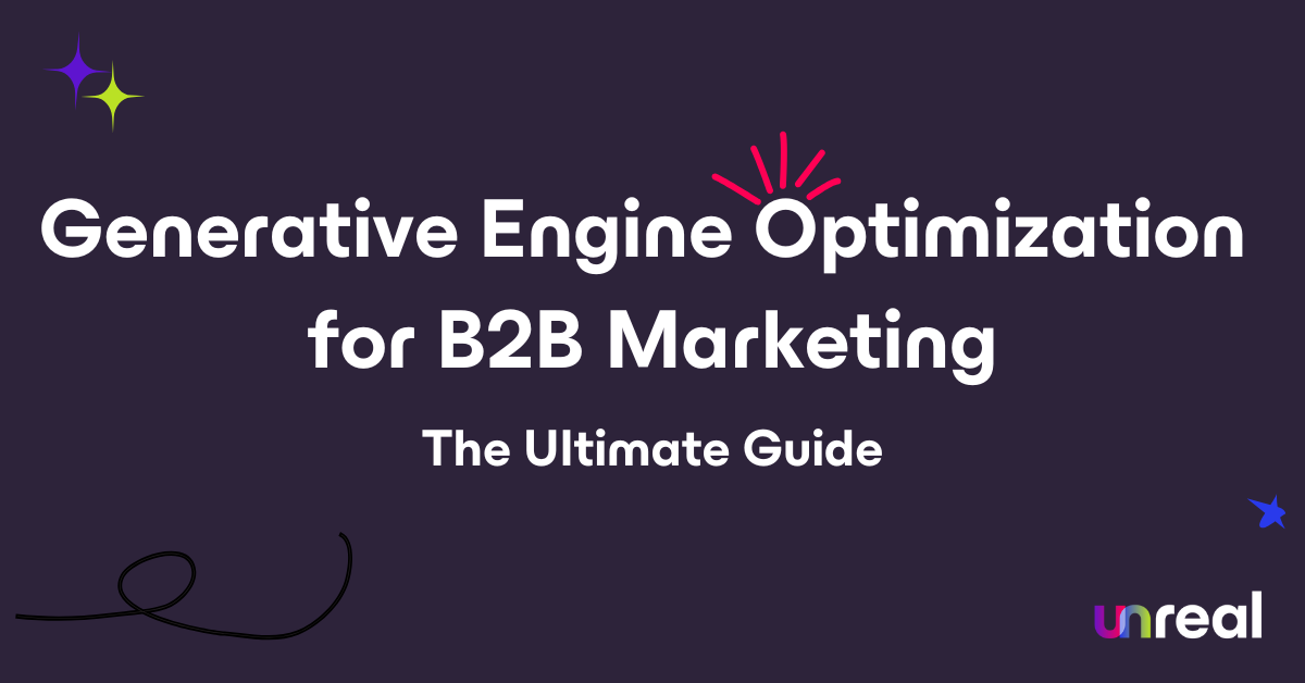 Generative Engine Optimization (GEO): The Guide for B2B Marketing