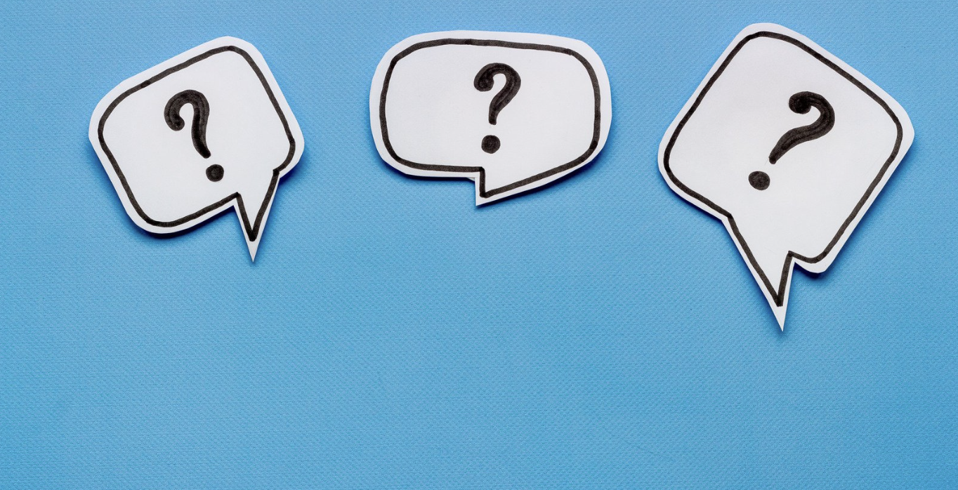 question marks